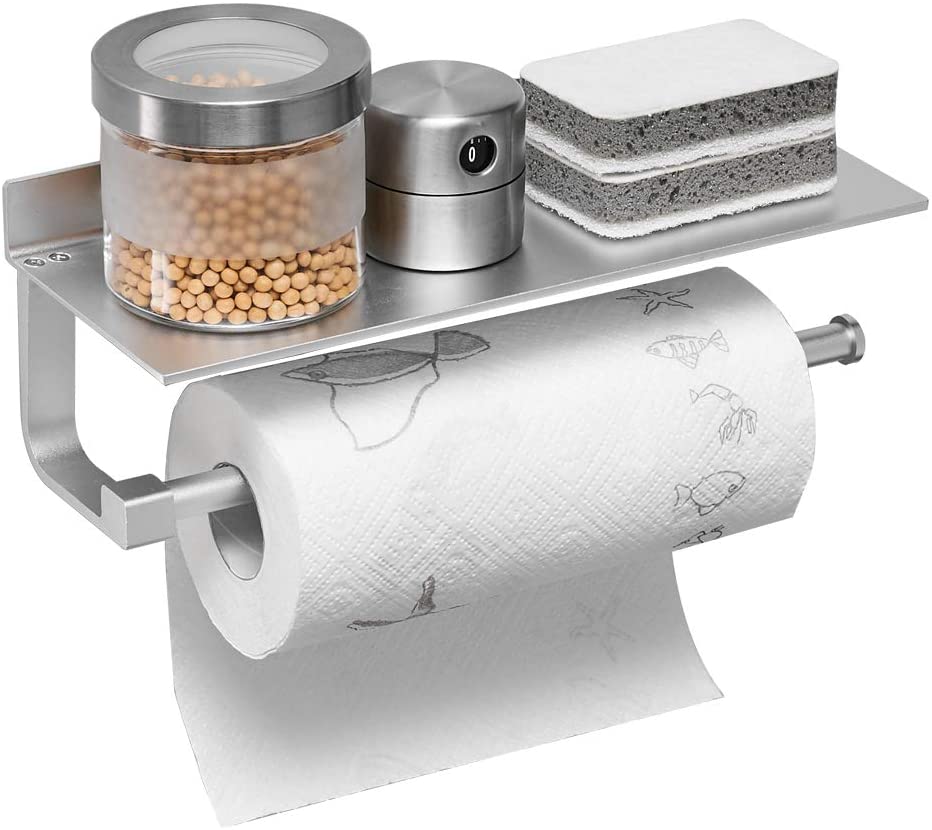 13 Inch Paper Towel Rack Wall-mounted Kitchen And Bathroom Paper Towel Rack