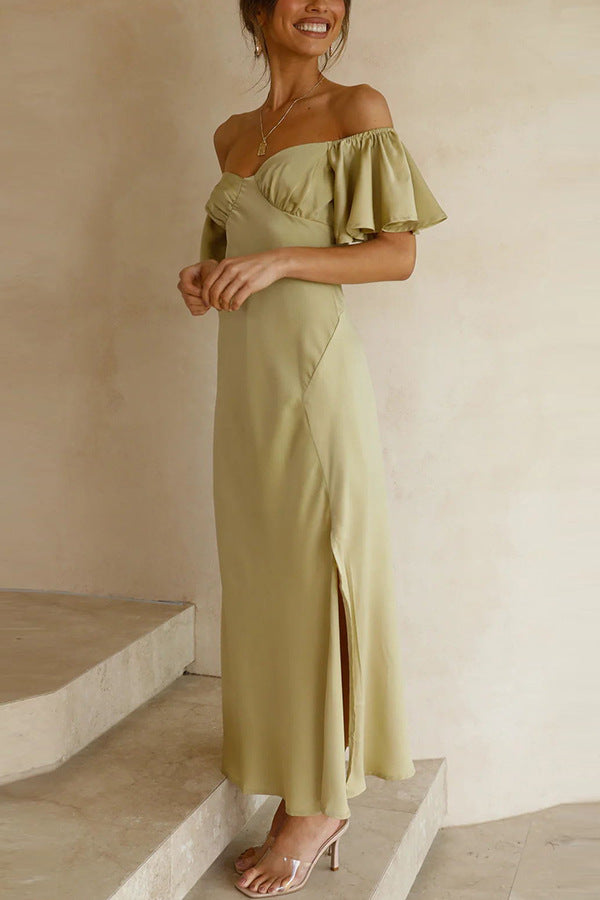 Women's Off-Shoulder Maxi Dress