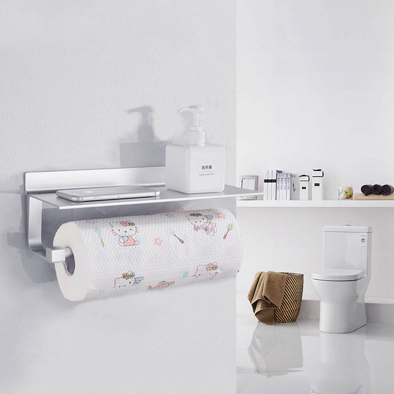 13 Inch Paper Towel Rack Wall-mounted Kitchen And Bathroom Paper Towel Rack