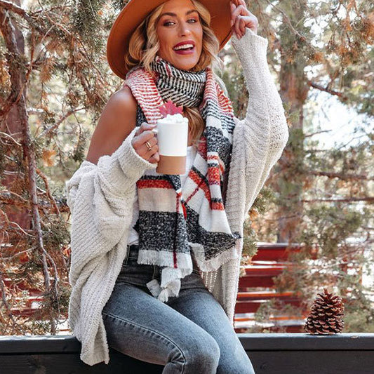 Women's Loose Cardigan Knit Sweater
