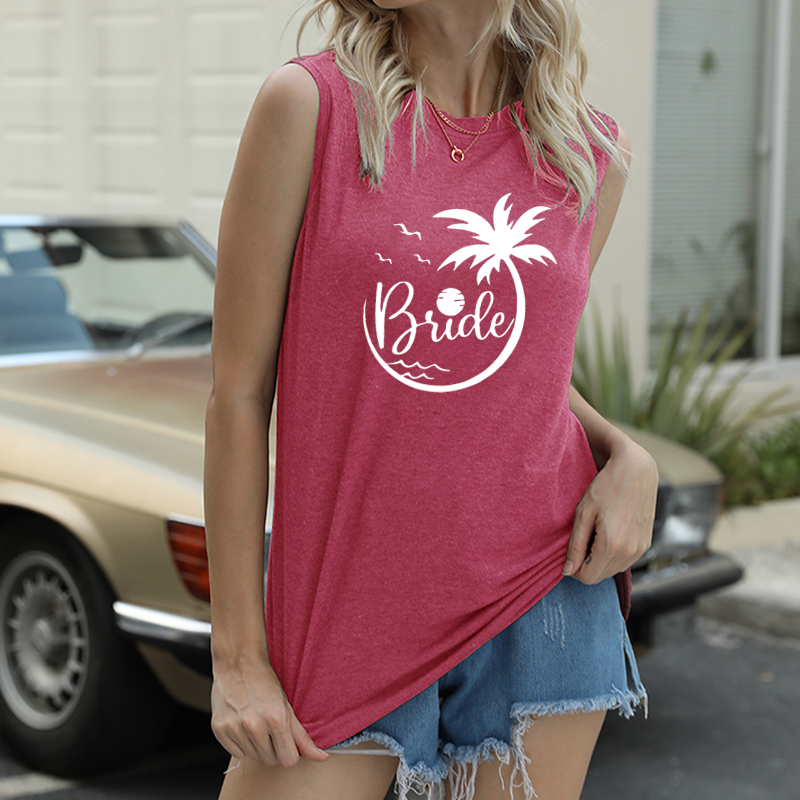 Women's Beach Bachelorette Party Tank
