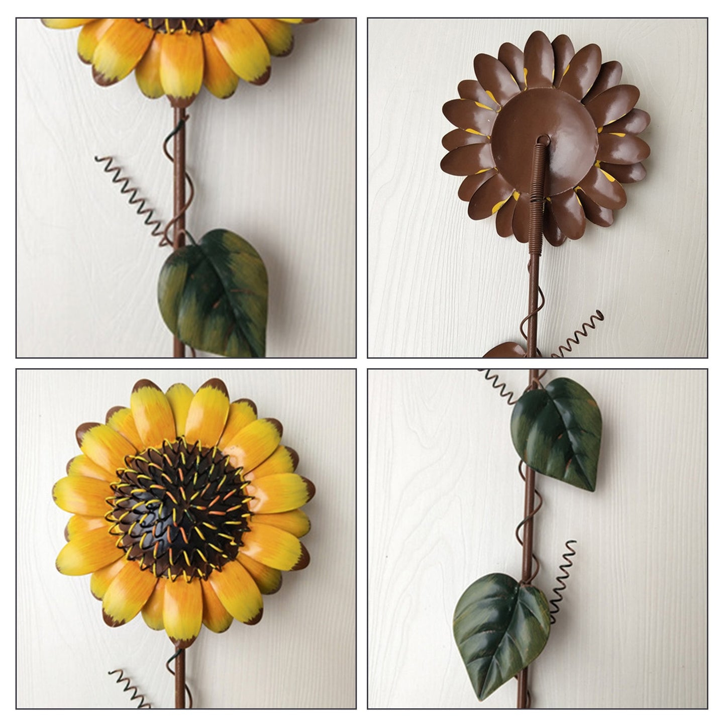 Outdoor  Sunflower Garden Stake Courtyard Landscape Decoration