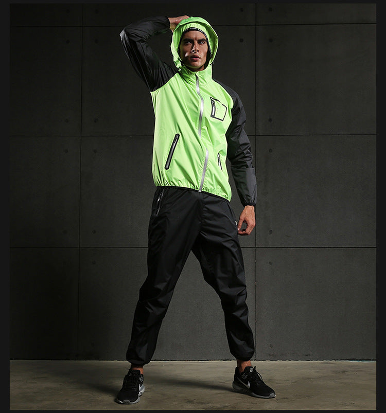 Men's Fitness Running Perspiration Sports Jacket