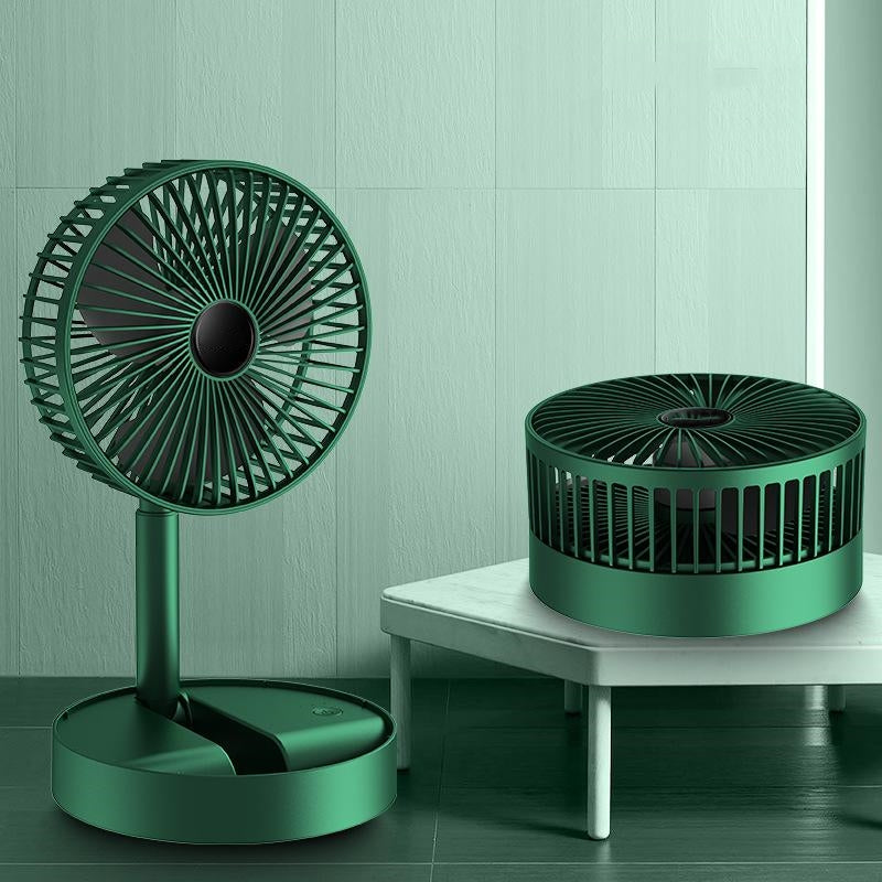 Folding Mini Electric Fan USB Charging Fan Silent Portable Fan