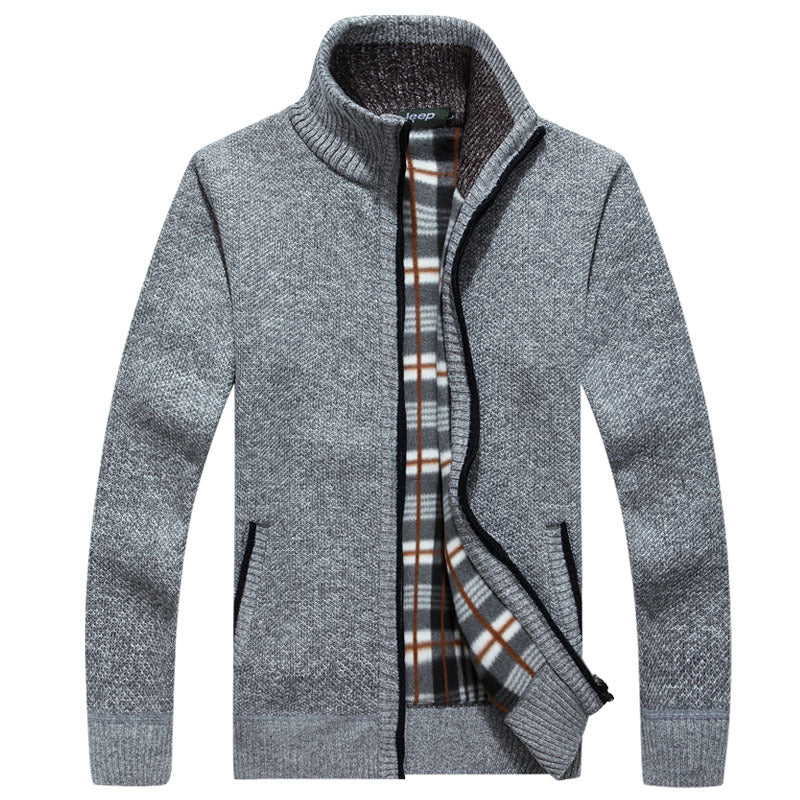 Men's Streetwear Solid Colored Sweater Cardigan