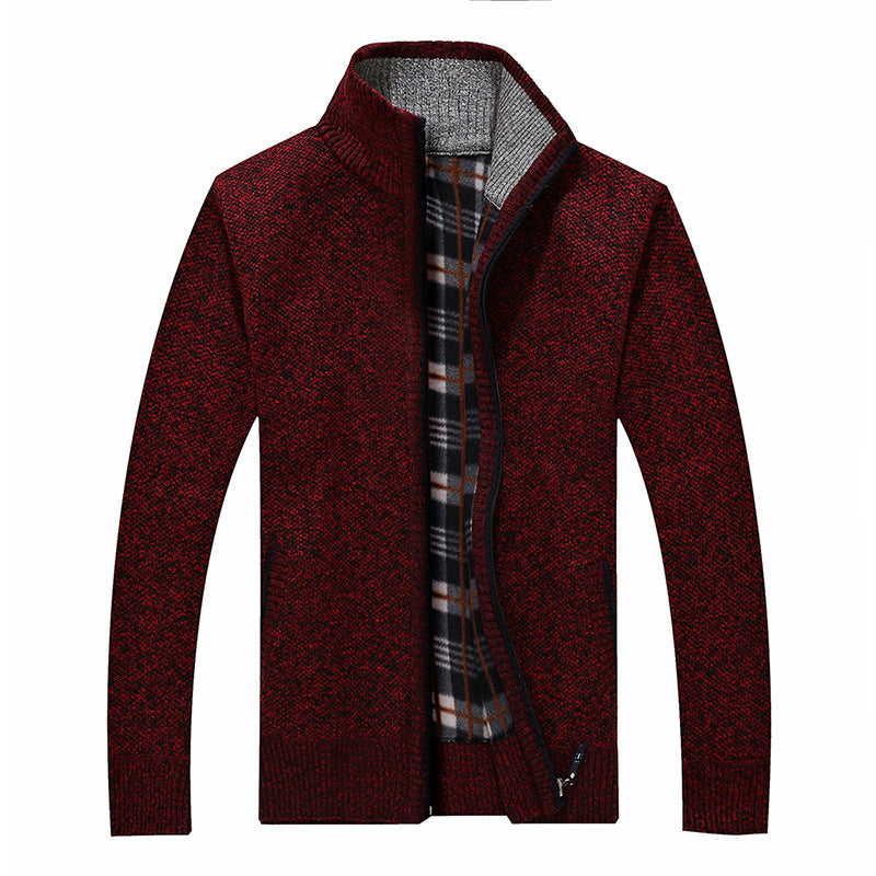 Men's Streetwear Solid Colored Sweater Cardigan