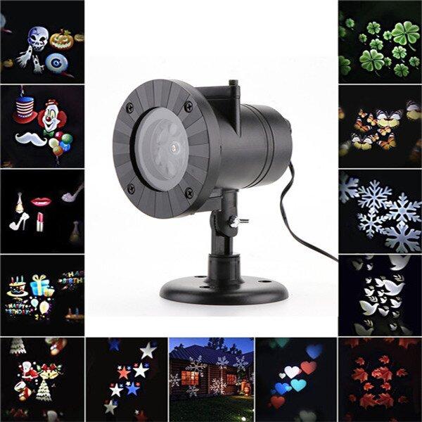 Christmas Holographic Projection Home Projector