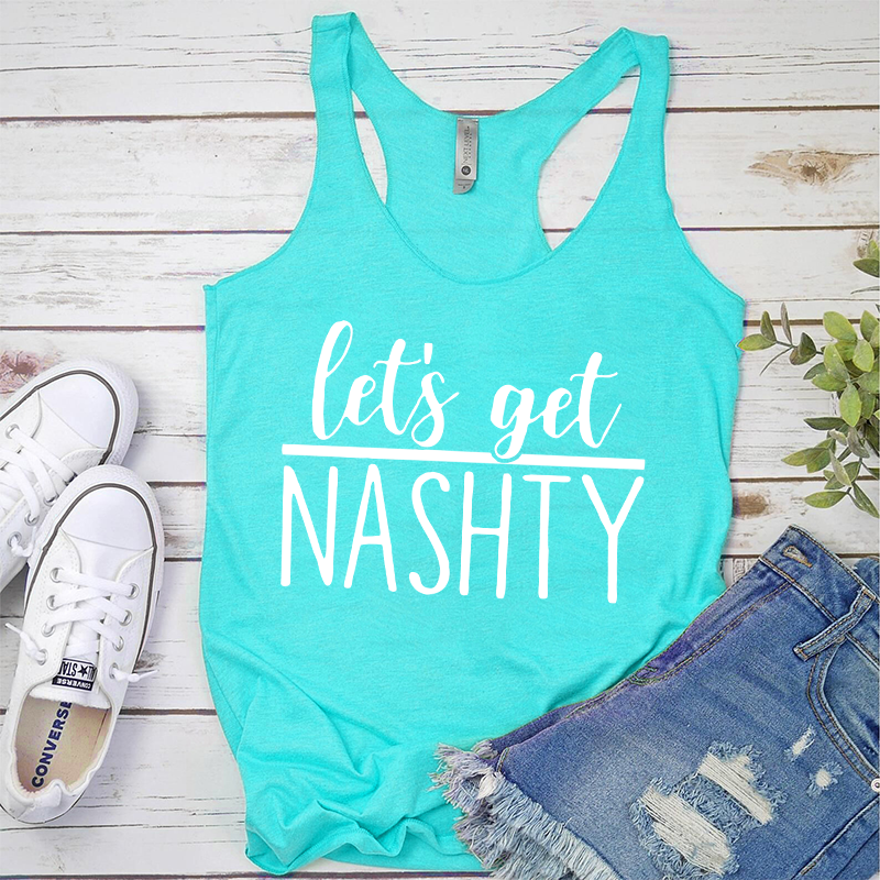 Solid Color Simple Bachelorette Party Tanks