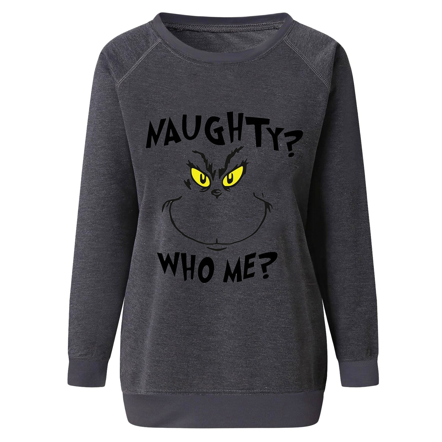 Women's Casual Grinch Christmas Sweatshirts