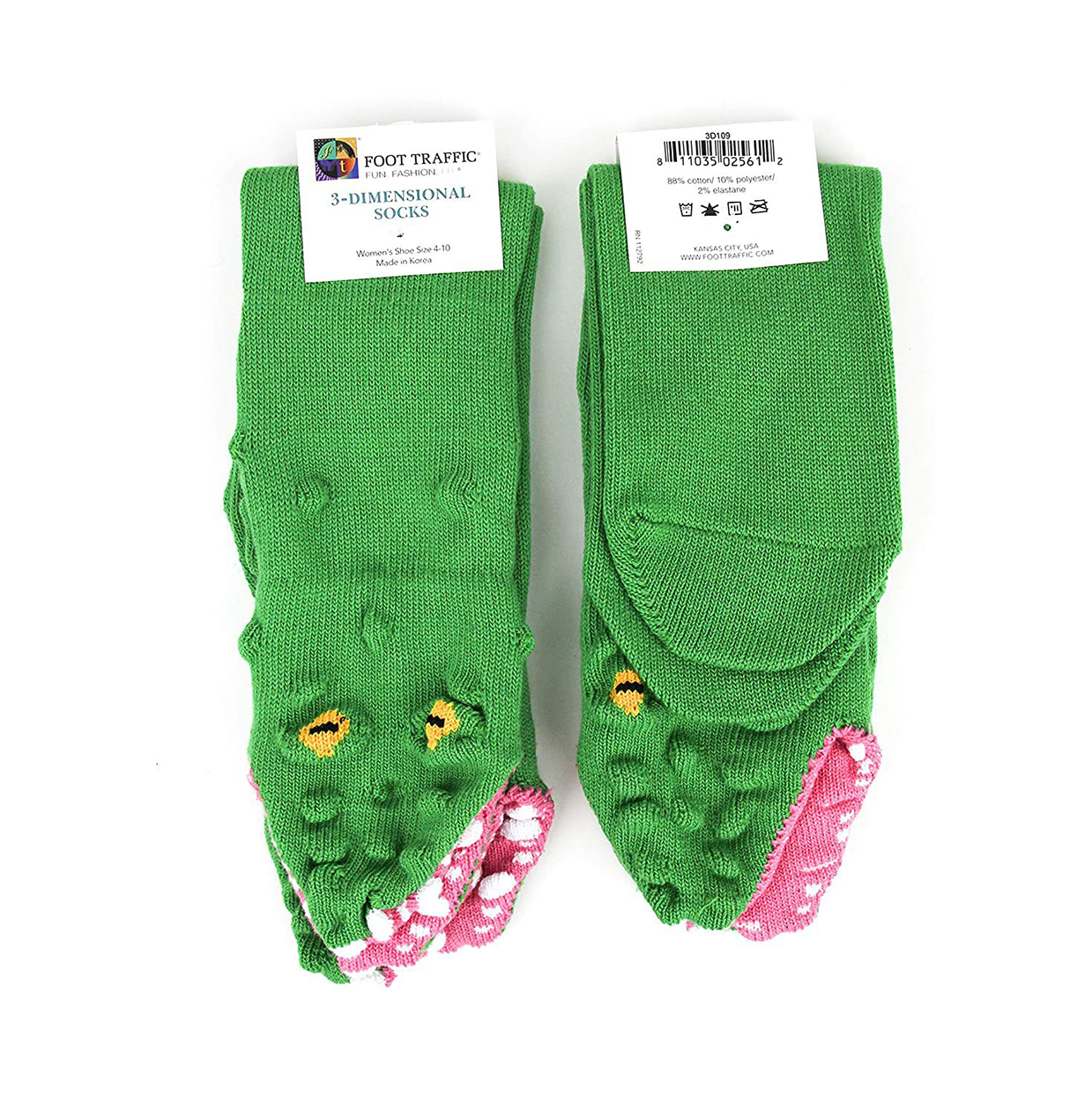Women's 3D Socks Knit Crocodile Socks