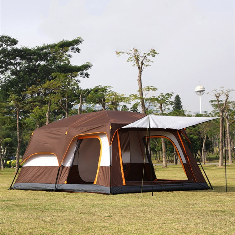 Outdoor High-end Camping Tent With Two Bedrooms And One Living Room/5-8 persons