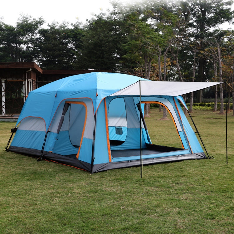 Outdoor High-end Camping Tent With Two Bedrooms And One Living Room/5-8 persons