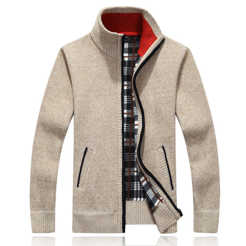 Men's Streetwear Solid Colored Sweater Cardigan