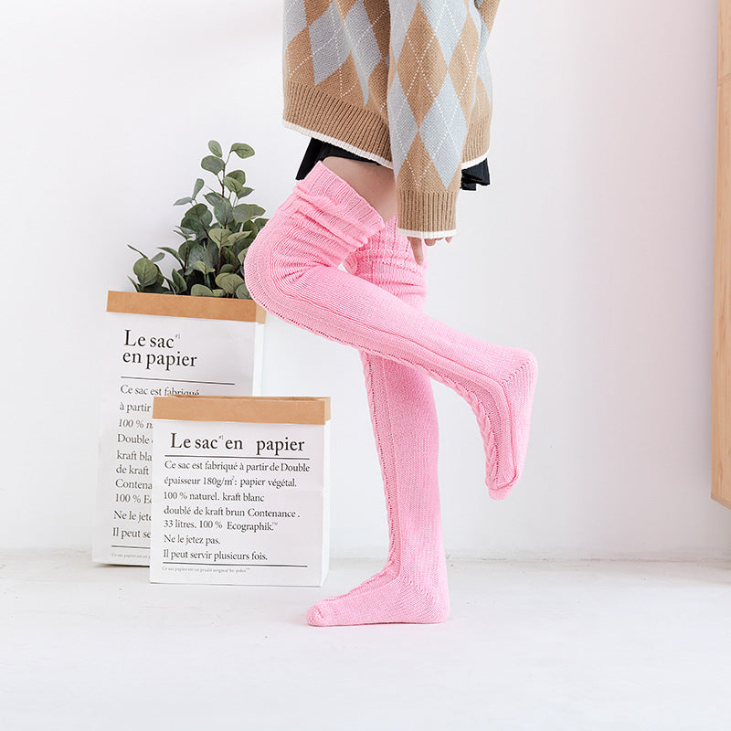 Women's Warm Stockings Thigh-High Socks