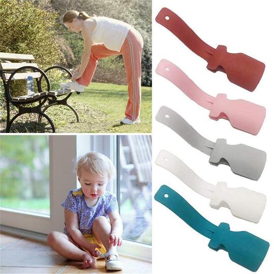 Lazy Shoe Helper Handled Shoe Horn Shoe Lifting Helper Wear Shoe Helpers