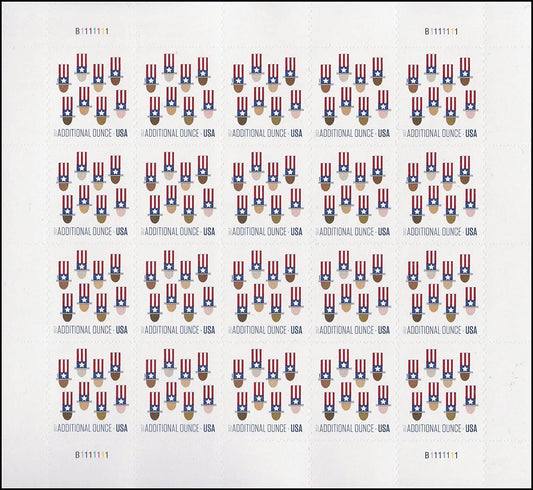 2017 USPS Uncle Sam’s Hat Additional Stamps