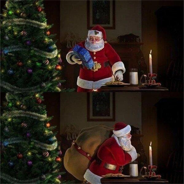 Christmas Holographic Projection Home Projector
