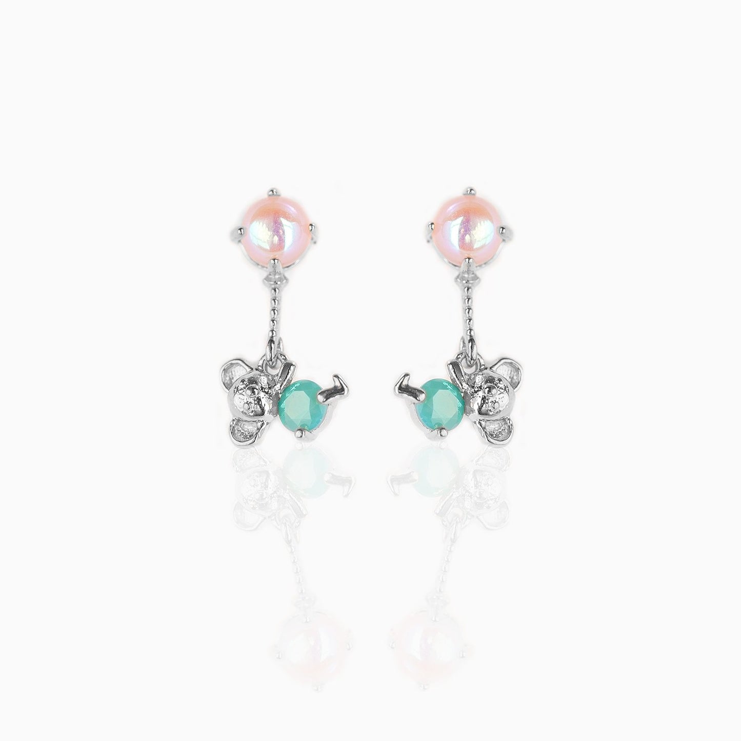 18k Gold Plated Earring Koala Kiss Earrings