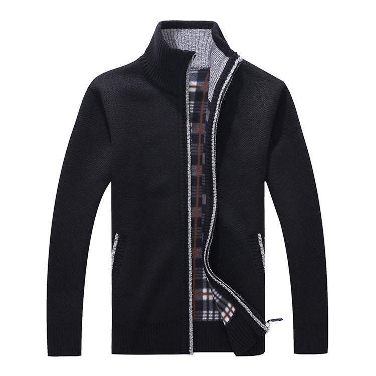 Men's Streetwear Solid Colored Sweater Cardigan