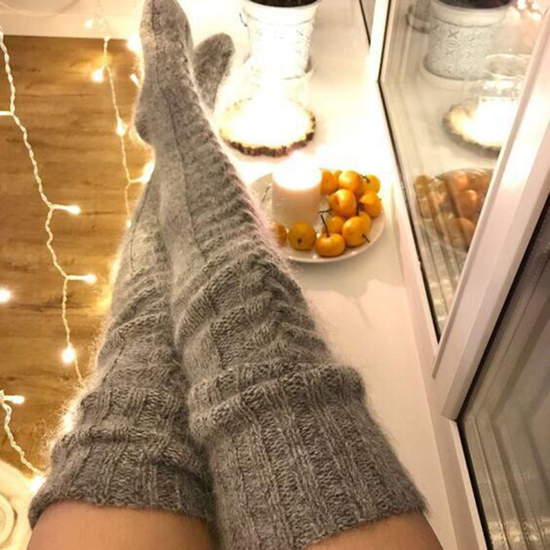 Women's Warm Stockings Thigh-High Socks