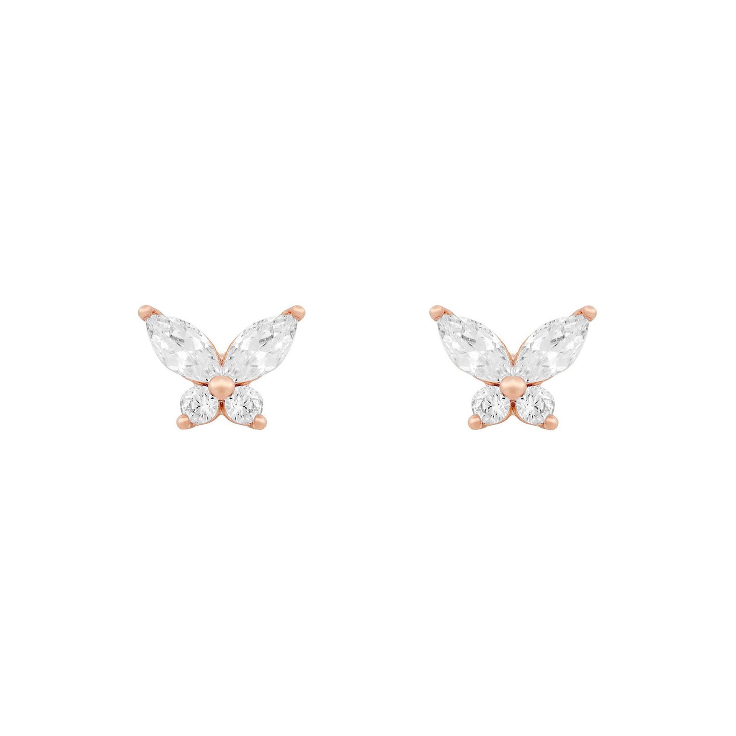 18k Gold Plated Ear Studs Mari Studs