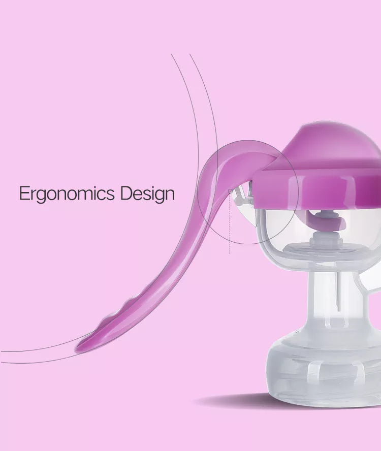 BPA Free Medical Grade Baby Care Manual Breast Pump With Nipple Cover