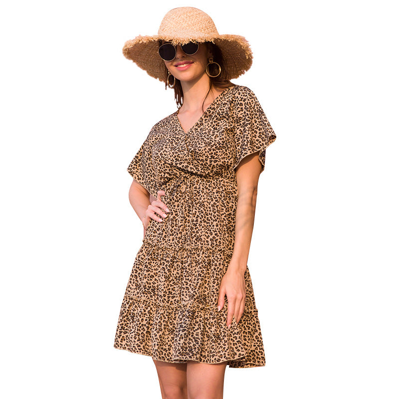 Women's Dress Mage Casual Floral Dress French