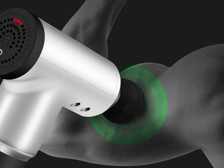 4 In 1 Handheld Massage Gun Cordless Percussion Muscle Massager Gun Set