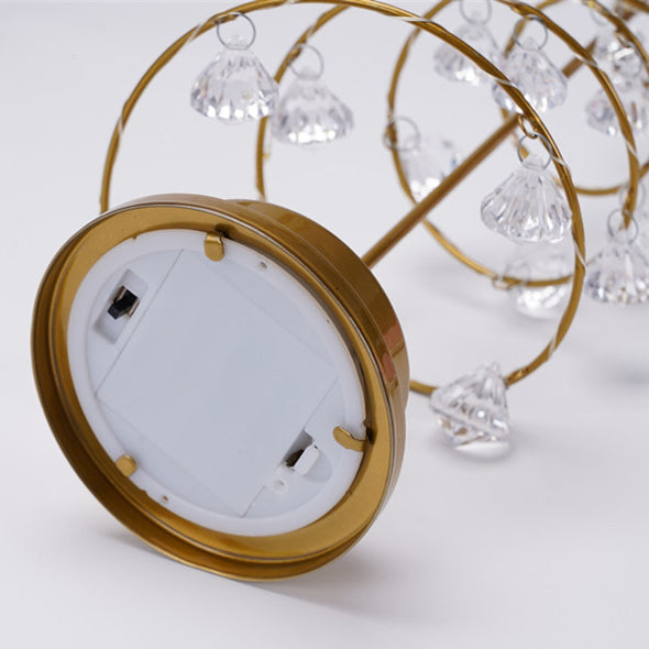 LED Decorative Night Light Crystal Diamond Christmas Tree Light