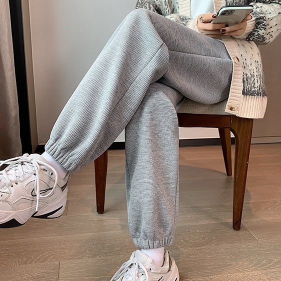 Women Winter Thicken Loose Sweatpants Casual Pants