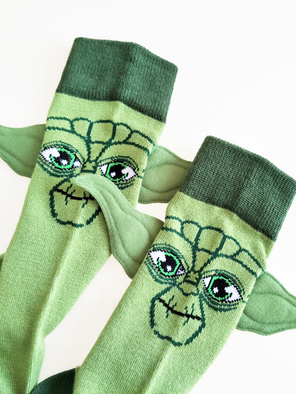 Baby Yoda Face Socks