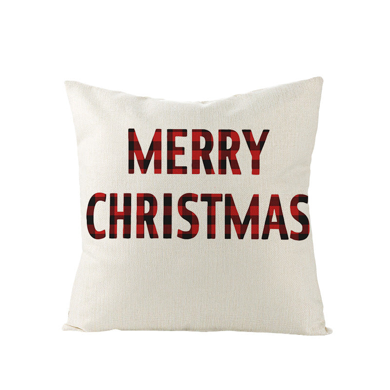 Christmas Pattern Printing Pillowcase