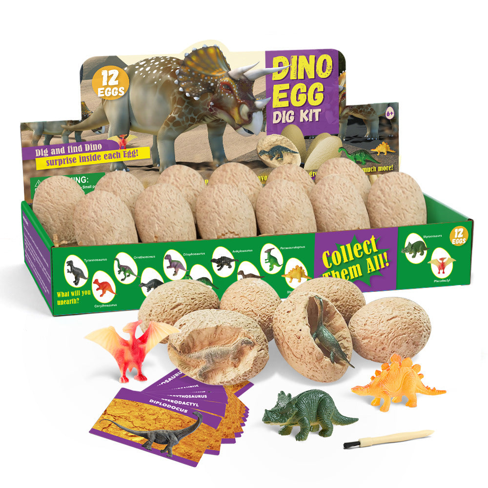 Children's Toy Dinosaur Egg Archaeological Excavation Dinosaur Model Gift