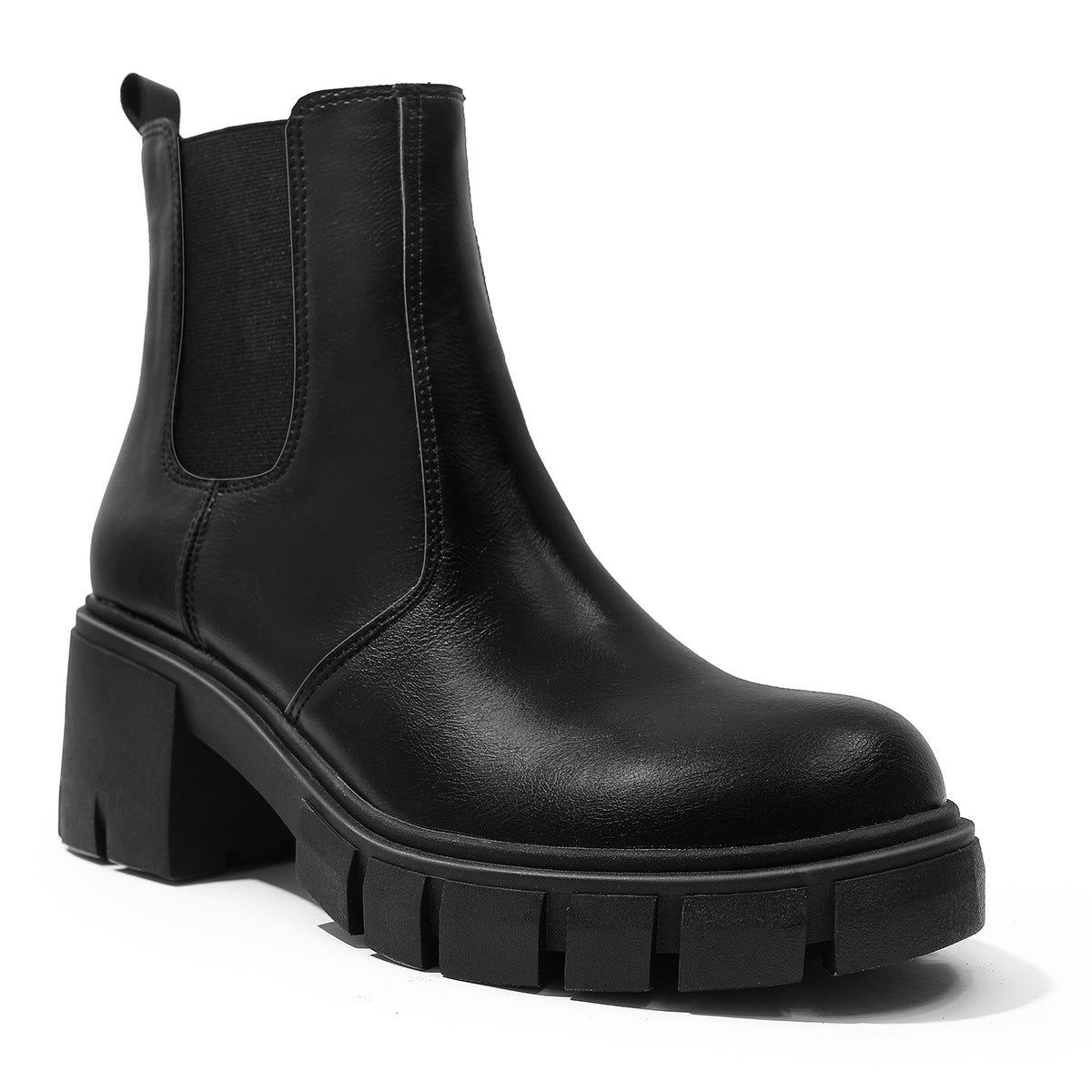 Women's Platform Chunky Heel Boots
