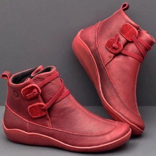 Women's Leather Comfort Outdoor Boots