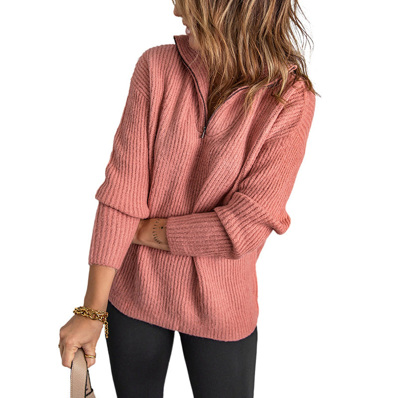 Women's Casual Knit Sweatshirt