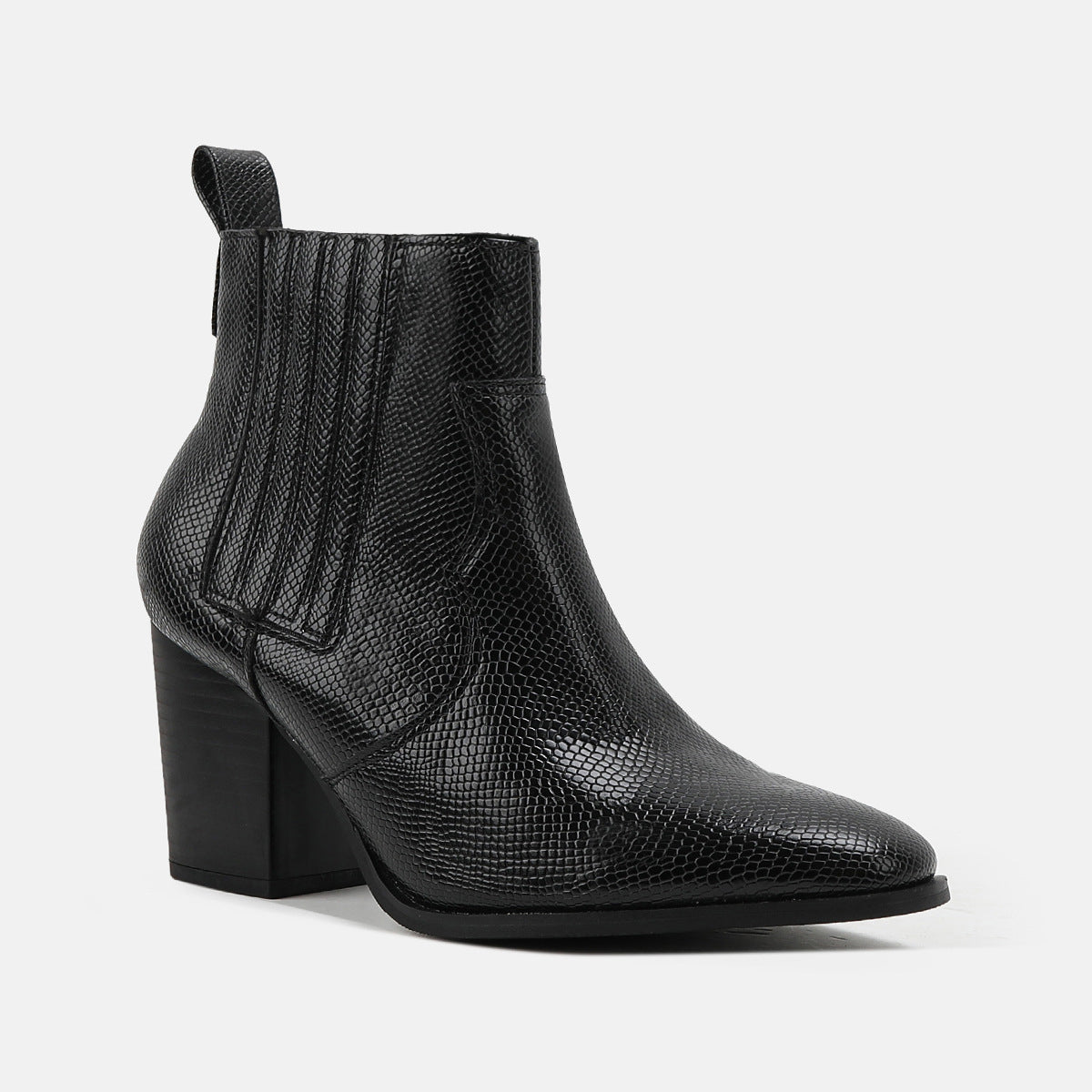 Women's Leather Pointed Toe Boots