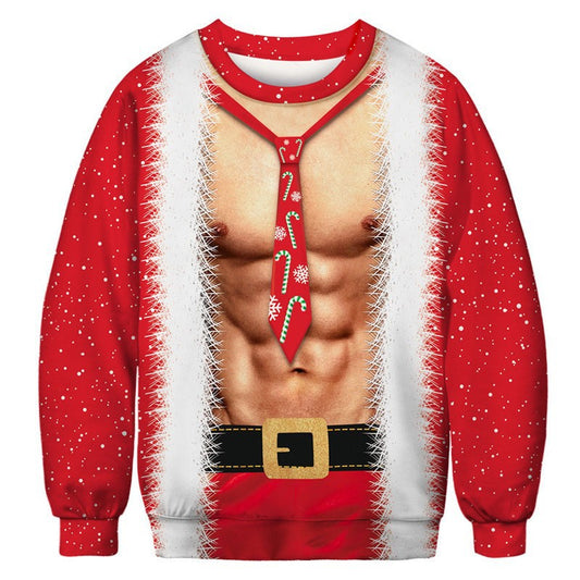 Unisex Christmas Print Hoodie