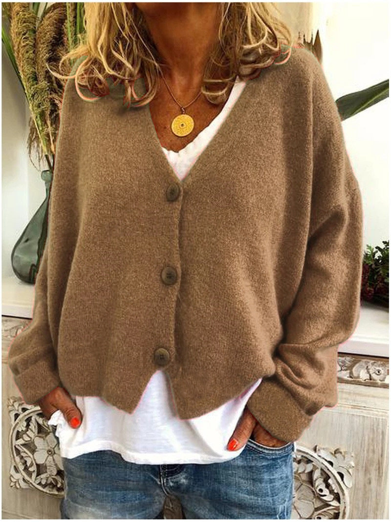 Women's Loose Sweater Knitted Jacket