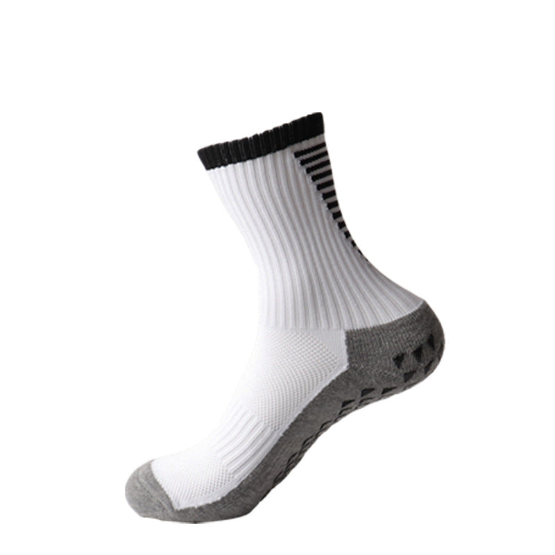 Men's Striped Non-Slip Wear-Resistant Sports Socks