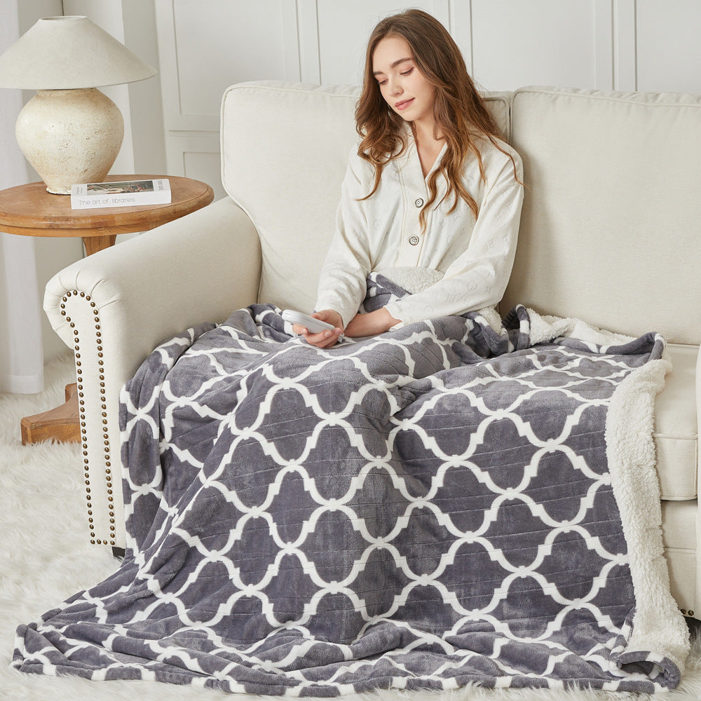 Outdoor Flannel Thermal Electric Blanket