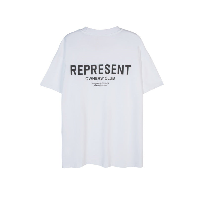REPRESENT Unisex Casual Short Sleeve T-Shirt