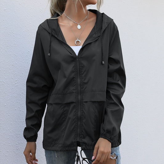 Outdoor Windproof Waterproof Jacket Woman Jacket