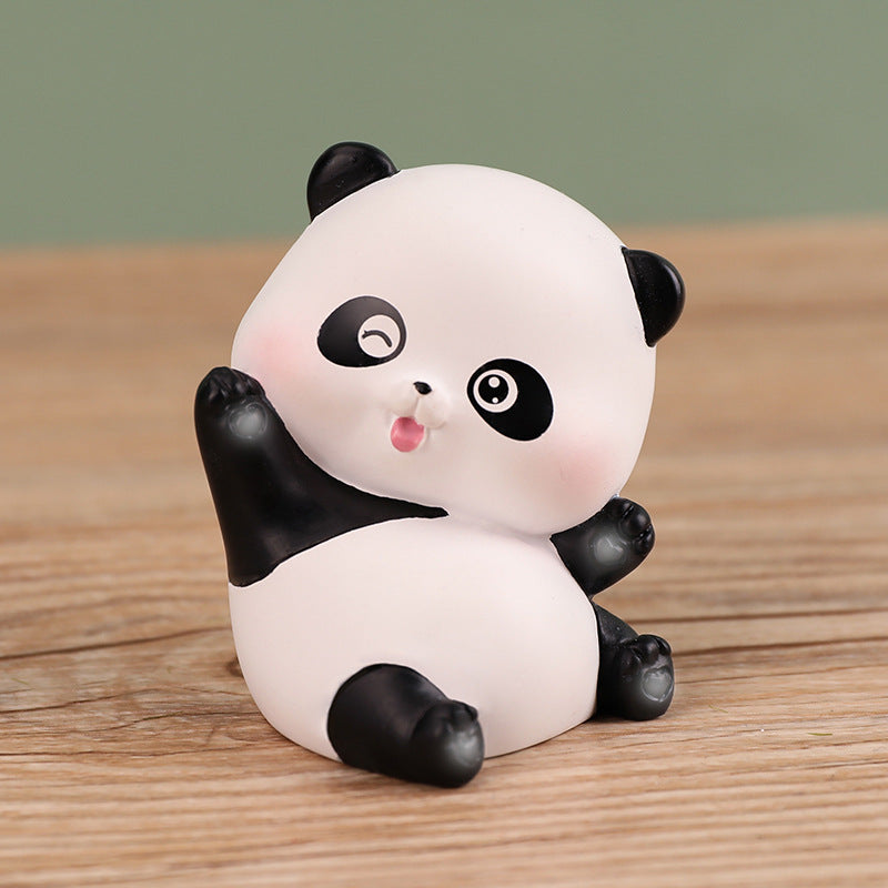 Cute Panda Ornament Gift Set