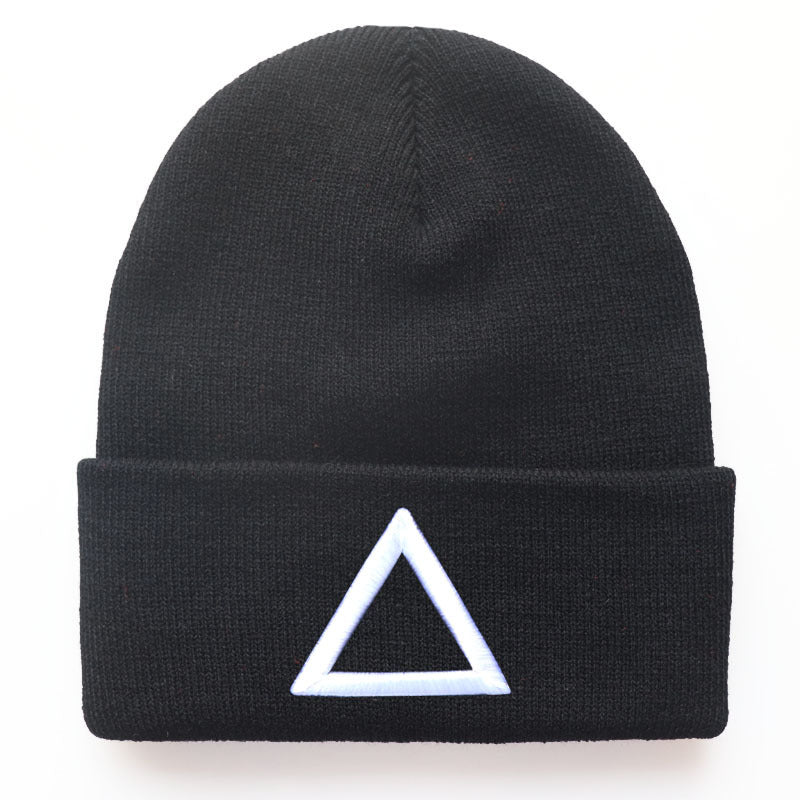 Game Embroidery Knitted Hat Warm Hat