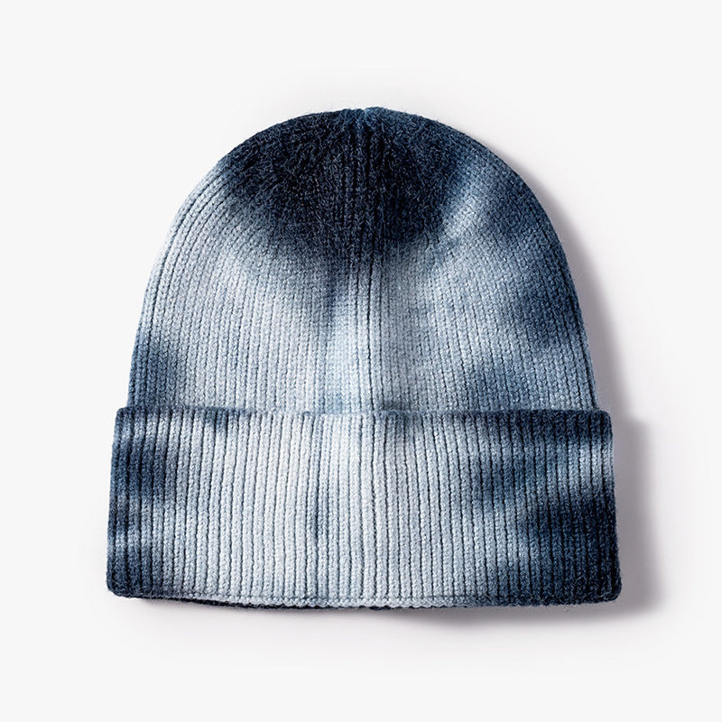 Unisex Fashion Tie-dye Knitted Hat
