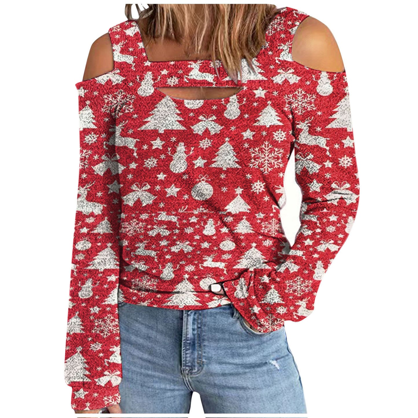 Women's Christmas Slim Fit T-Shirt