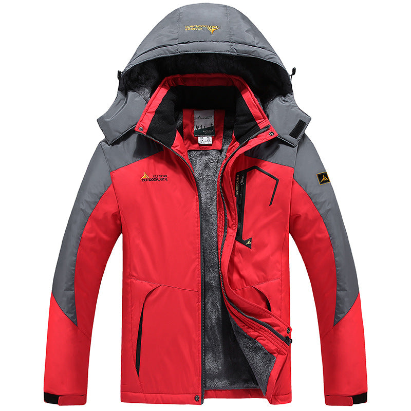 Men/Women Warm Windproof Waterproof Ski Suit Outdoor Hiking Jacke