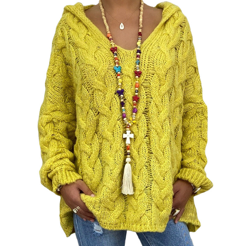 Women's Casual Hoodie Knitwear