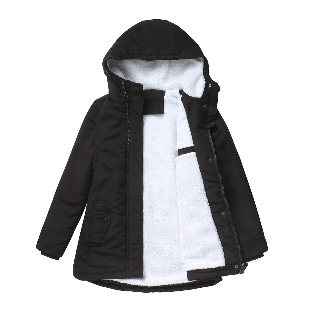 Slim Fit Stand Collar Leather Jacket For Women